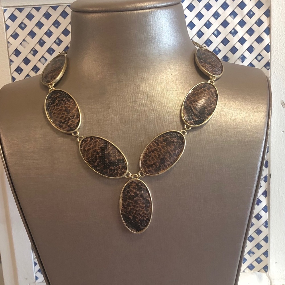 Stony Jewelry Statement Necklace